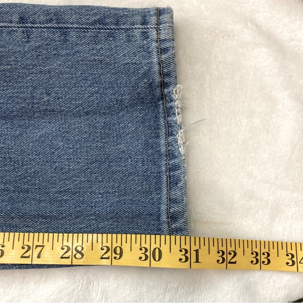 Abercrombie & Fitch The ‘90s Straight Ultra High Rise W Criss Cross Waist - Picture 13 of 15